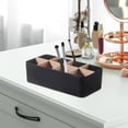 thumbnail image 1 of Desktop Storage Box Pencil Card Holder Box for Vanity Table Bedroom Sundries black, 1 of 8