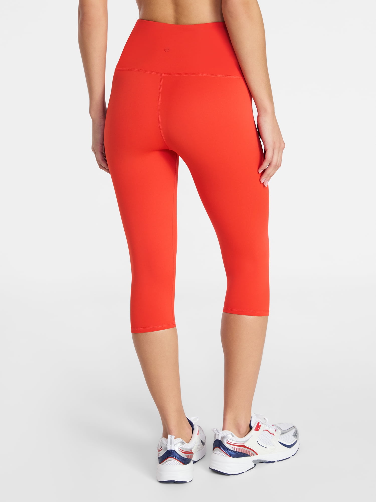 Avia Women's Side Ruched Color Capri, Sizes XS-XXXL