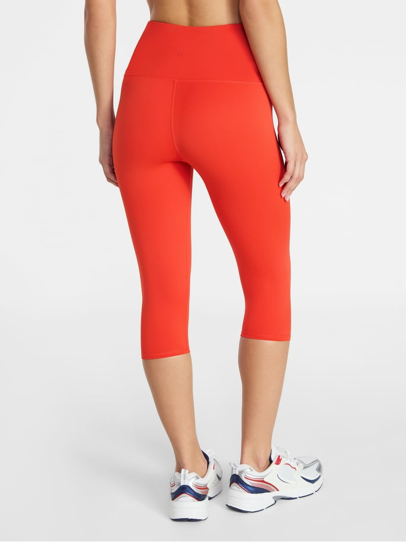 Avia Women's Side Ruched Color Capri, Sizes XS-XXXL - Walmart.com