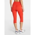 thumbnail image 3 of Avia Women's Side Ruched Color Capri, Sizes XS-XXXL, 3 of 5