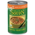 (2 pack) Amy’s Organic Light Sodium Lentil Vegetable Soup 14.5 Oz