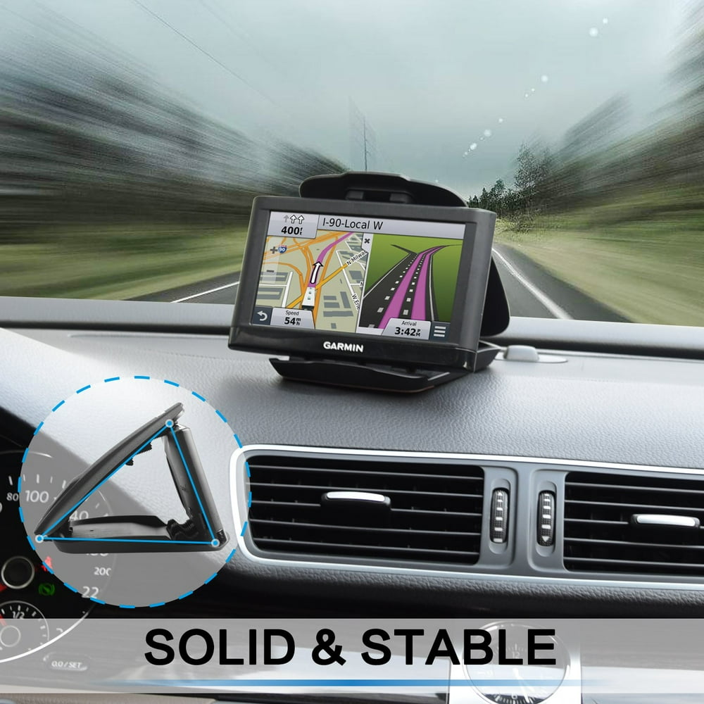 Reactionnx GPS Holder for Car, Cell Phone Holder Car Dashboard,Reusable