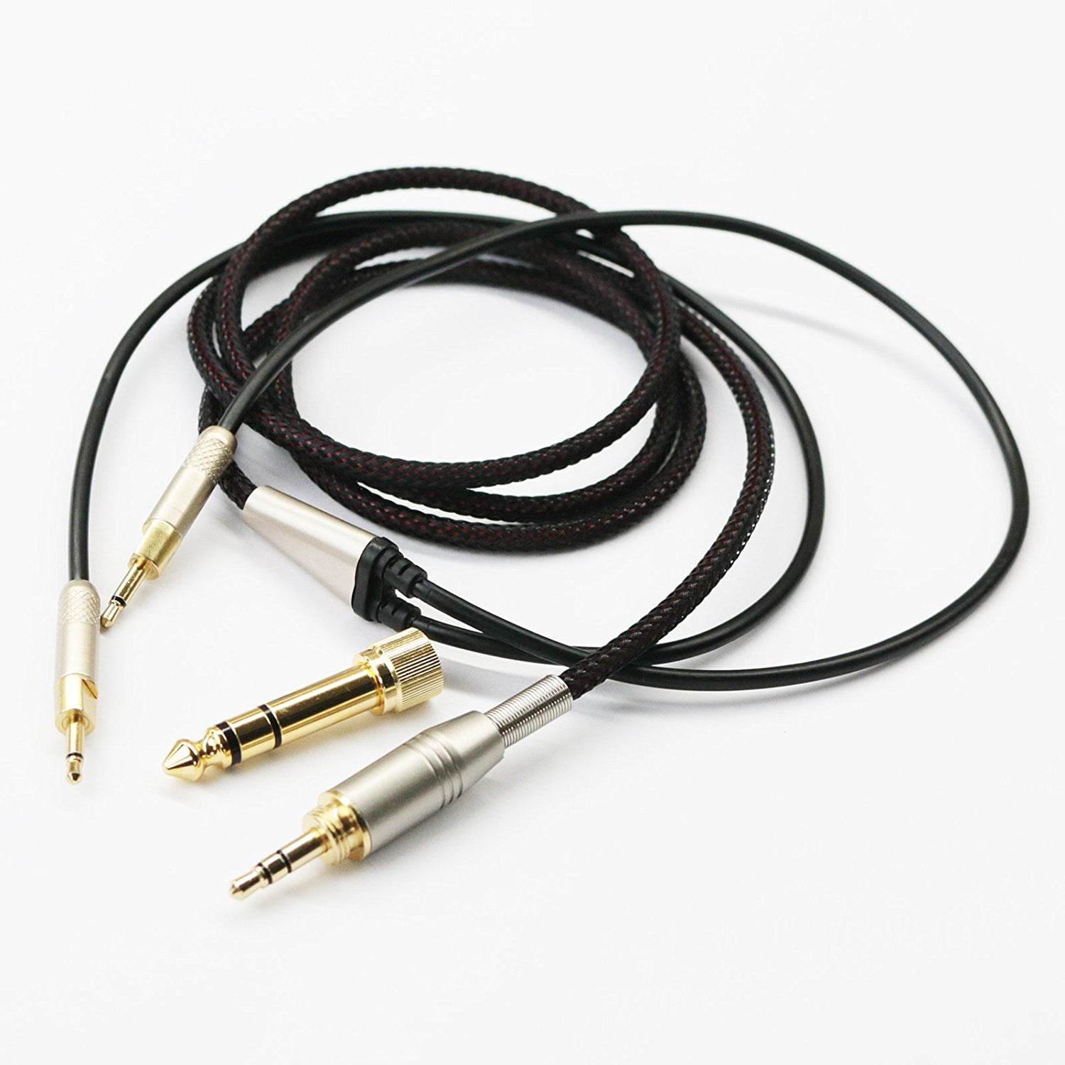 Neomusicia Replacement Upgrade Audio Hifi Cable For Sennheiser Hd700 Hd 700 Headphones 1cm 4ft Black Walmart Com Walmart Com