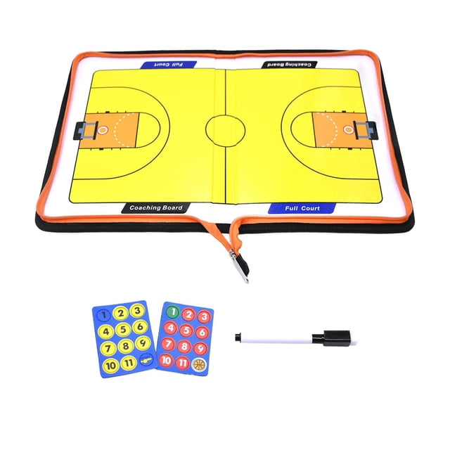 Tablero De Entrenamiento De Baloncesto, Diseño Borrable, Cuaderno, Portapapeles, Borrado