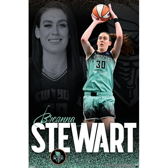 WNBA New York Liberty - Breanna Stewart 25 Wall Poster, 22.375" x 34"
