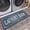 Blue, variant on Laundry Room Rug Runner Non Slip Laundry Mats Mudroom Runner Farmhouse Kitchen Floor Mat Bathroom Laundry Room Decor Accessories(Blue, 16 X 48 inch)