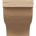 thumbnail image 2 of Ekena Millwork 6"W x 8"H x 28"L Garner Woodgrain TimberThane Rafter Tail, Primed Tan, 2 of 6