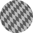 thumbnail image 1 of Ahgly Company Indoor Round Patterned Silver Gray Area Rugs, 8' Round, 1 of 6