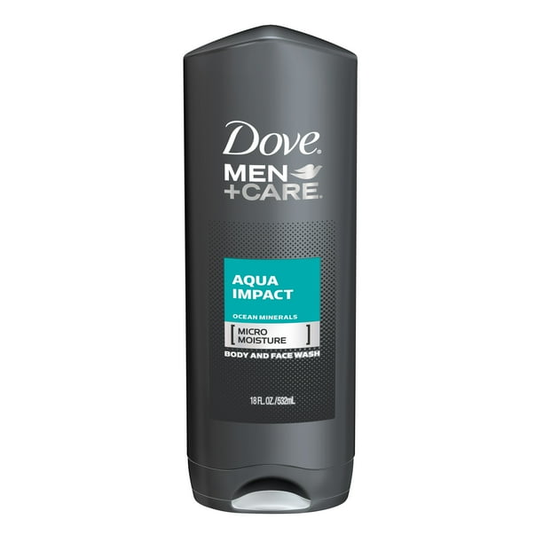 Dove Men+Care Body and Face Wash Aqua Impact 18 oz