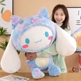 thumbnail image 3 of Kawaii Sanrio-muñeco de peluche suave para niños, muñeco de dibujos animados japoneses, corazón, Cinnamoroll, regalo de cumpleaños, 3 of 4
