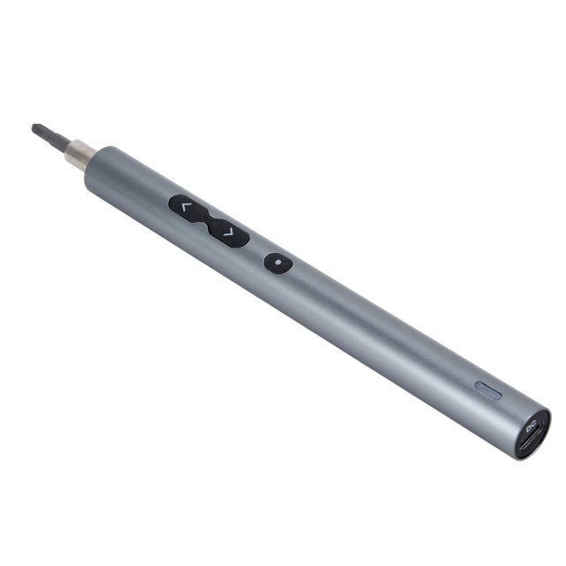 Visseuse Électrique Multifonctionnelle, Tournevis Électrique USB 3 Lumières LED Interface de Charge de Type C à Haut Rendement pour Téléphone Portable pour Ordinateur Portable