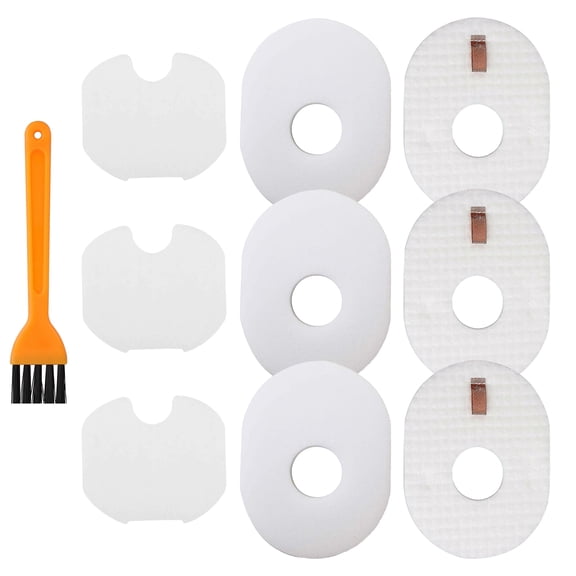 9-Pack HV301 Replacement Filter Compatible with Shark Rocket Ultra-Light Corded Bagless Vacuum HV292, HV300, HV300W, HV302, HV303, HV305, HV308, HV310, UV450, Compare to Part XFFV300