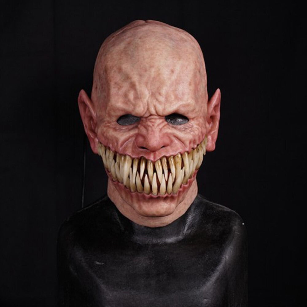 Máscara De Látex De Demonio Malvado A Tamaño Real – Disfraz Realista Para Halloween, Carnaval Y Fiestas De Terror