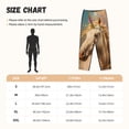 thumbnail image 2 of Salouo Rainbow White Horse Print Women's Pajama Pants Casual Loose Sweatpants PJs Flowy Pants Drawstring Palazzo for Women Wide Leg Pants Lounge Pajama -X-Large, 2 of 8