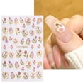 thumbnail image 4 of 6 uds pegatinas para uñas, calcomanías de mármol ondulado, suministros de decoración para uñas, decoración DIY, accesorios adhesivos 3D para uñas, 4 of 5