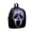 Purple |#3, variant on Scream 7 Ghost Face Holographic Mini Backpack - 9.25" × 7.09" Horror Movie Themed Backpack for Fans