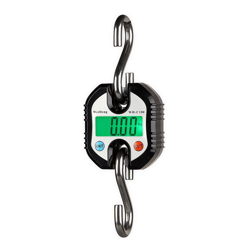 150KG Mini Heavy Duty Electronic Digital Hook Hang Industrial Weight Scales Tool 