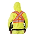 thumbnail image 3 of Big Bill RT37HVF7 High Visibility Zip-Front Hoodie with Reflective Material-Yellow-Regular-L, 3 of 3