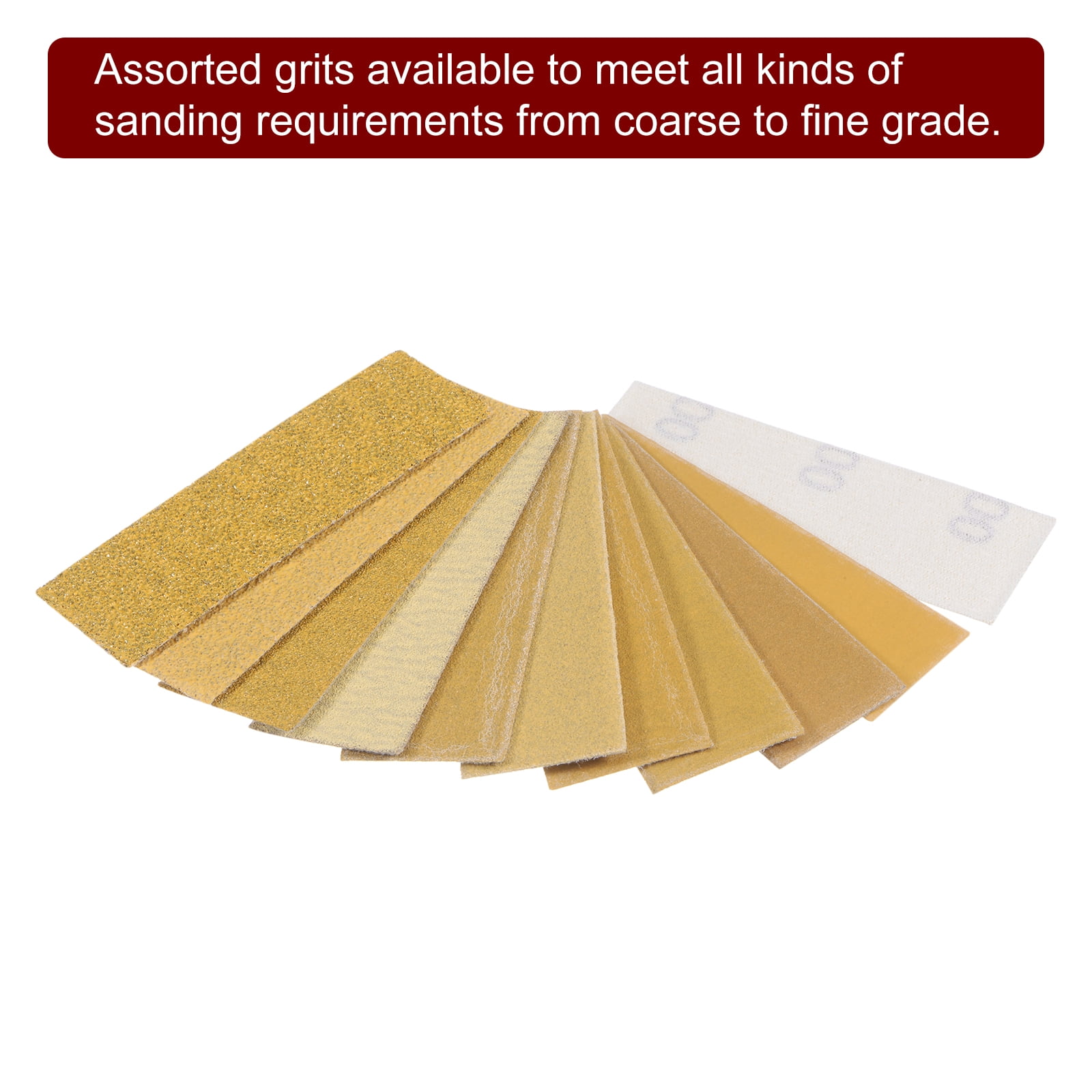 16 Pcs Mouse Detail Sander Sandpapers Sanding Papers - View #9