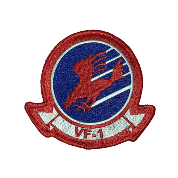 VF-1 TopGun Squadron Patch Sew On, 4"