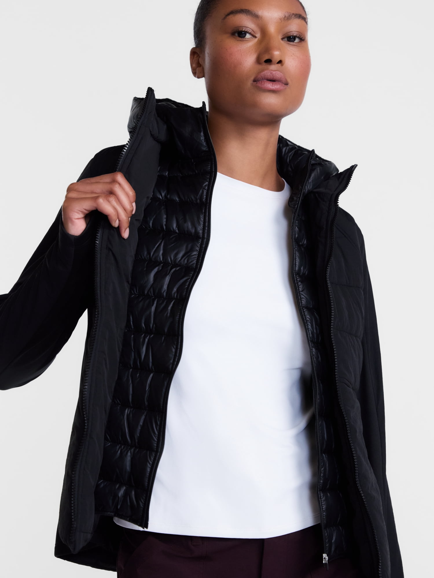 Ozark Trail Women's and Women's Plus Hybrid Jacket, Sizes XS-3X