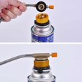thumbnail image 3 of Adaptador de botella de Gas para acampada, cabezal de conversión de Gas, Conector de boquilla, válvula de estufa de Gas, adaptador de recipiente de butano, tornillo, 2 uds., 3 of 5