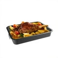 thumbnail image 7 of Classic Cuisine Nonstick Oven Roasting Pan with Flat Rack and Tray, 7 of 7