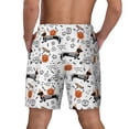 thumbnail image 2 of Lsque Mens Swim Trunks Halloween Dachshund Pattern - Bathing Suit Compression Liner - Beach Swim Shorts Swimwear - (S-3XL) - Stretch Quick Dry -3X-Large, 2 of 9