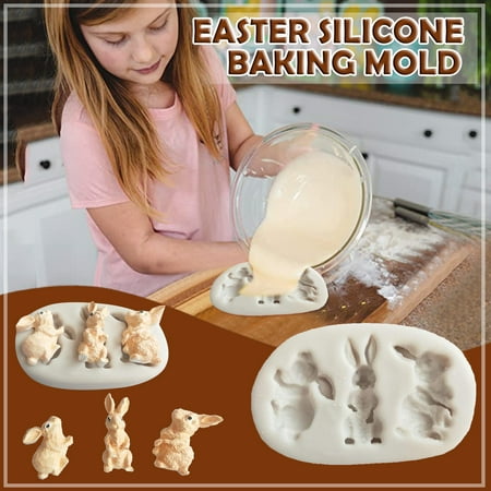 

Silicone Chocolate Baking Mold Cake Decoration Rabbit Bunny Cake Mould Christmas Halloween Decorations Outdoor Led Lights Wall Stickers Fall Home Decor Cat Dog Toys Kitchen Essentials XYZ 13837