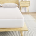 thumbnail image 5 of Levinsohn Textile Co All-in-One Copper Infused Fitted Mattress Protectors and Pillow Protectors - White/Copper King Pillow, 5 of 5
