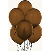 PMU Balloons 11 Inch PartyTex Premium Chestnut Brown Latex Pkg/25