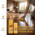 thumbnail image 4 of All-in-One Beeswax Furniture Polish & Conditioner – Natural Wood Wax Cleaner and Restorer for Furniture, Cabinets, Floors, Doors & Wood Surfaces (2PCS), 4 of 8