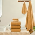 thumbnail image 7 of Xuniizn Bath Towel and Wash Cloths Set: 3xSquare Towel, 1xBath Towel, cotton, Highly Absorbent & Fade Resistant, 7 of 7