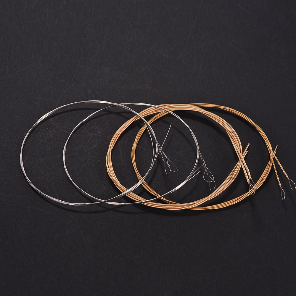 Alice Mandolin Strings .010-.034 Copper Alloy Winding with 80/20 Bronze Color Anti-rust Coating 2 Sets 