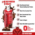 thumbnail image 6 of MuscleMeds Carnivor Ready to Drink Beef Protein, 40g Isolate, Lactose & Sugar Free, Chocolate, 16.9oz (12 Pack), 6 of 7