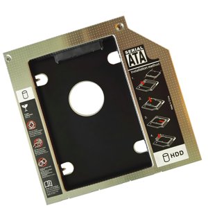 lionlar 9.5mm Universal 2nd HDD SSD for CD/DVD-ROM Optical Bay