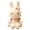 Pink, variant on Easter Bunny Body Pillow Plush Velvet Hug Pillow Long Lounge Pillow for Bed Couch Support(Purple)