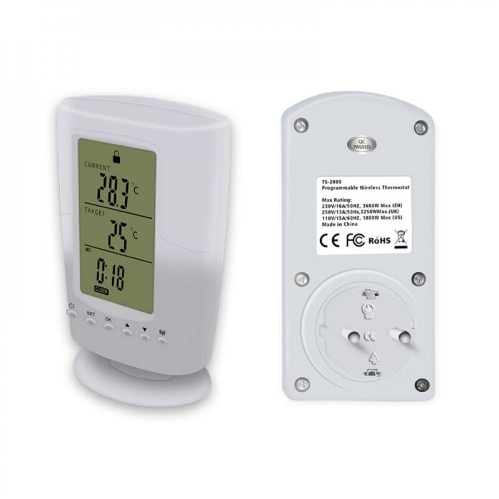 220V ITC-306T EU PLUG Digital Temp Controller Timer Heating Control Thermostat 