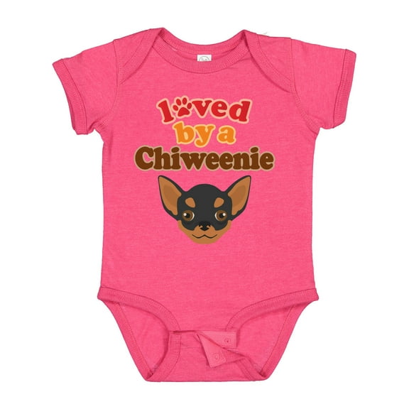 Inktastic Chiweenie Dog Gift Boys or Girls Baby Bodysuit