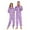 W494, variant on joogoo Floral Purples Unisex Adults Onesies Pajamas Jumpsuits L