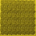 thumbnail image 1 of Ahgly Company Machine Washable Indoor Square Abstract Yellow Contemporary Area Rugs, 8' Square, 1 of 4
