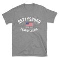 thumbnail image 1 of Gettysburg Pennsylvania Patriot Men's Cotton T-Shirt, 1 of 1