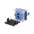 thumbnail image 4 of Interruptor selector rotativo Uxcell 2 posiciones 2NC auto-bloqueo AC 600V 10A 22mm montaje en panel 2 piezas, 4 of 6