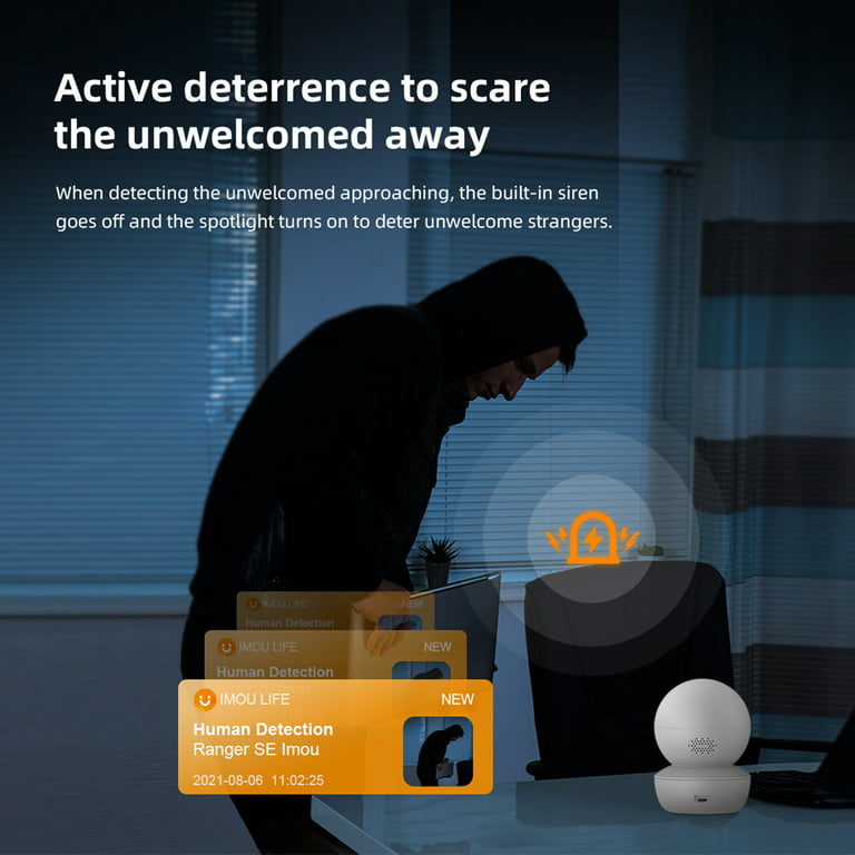 Imou Ranger 2c 2mp/4mp Home Wifi 360 Camera Human Detection Night Vision  Baby Security Surveillance Wireless Ip Camera