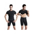 thumbnail image 3 of Mens Leggings Athletic Compression Pants Sports Gym Fitness Tights, 3 of 3