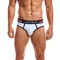 thumbnail image 4 of B91xZ Cotton Underwear Men Cotton Stretch Bikini Underwear for Men,White M, 4 of 4