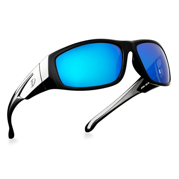 B.N.U.S corning glass lens polarized sunglasses for men women with