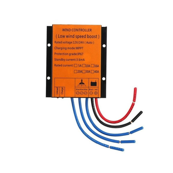 Wind Turbine MPPT Charge Controller 12v 24v AUTO 48V LOW WIND SPEED VOLTAGE Regulator For Wind Generator Three Phase ,Multiple Protection Functions