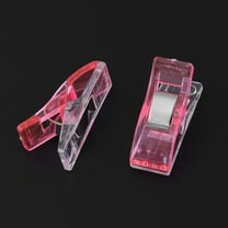 Knitting Clip, 4Colors 20pcs/pack Plastic Needlework Clip For Quilting Sewing Knitting Fabric Binding Clamps