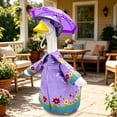 thumbnail image 4 of 23 in Porch Goose Outfits, Clothes for Goose Statue, Summer Floral Dress Set with Umbrella and Hat, Gift for Garden Decoration, Ccwuwei, 4 of 6